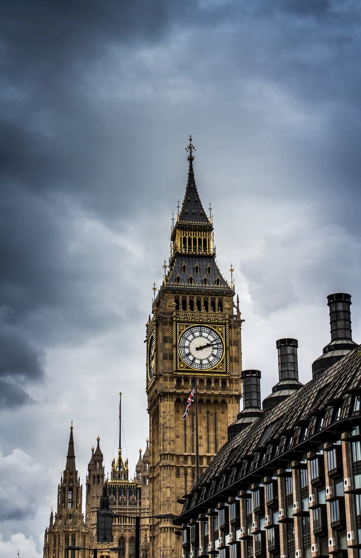 Big Ben and the Palace of Westminster, a landmark of the United Kingdom